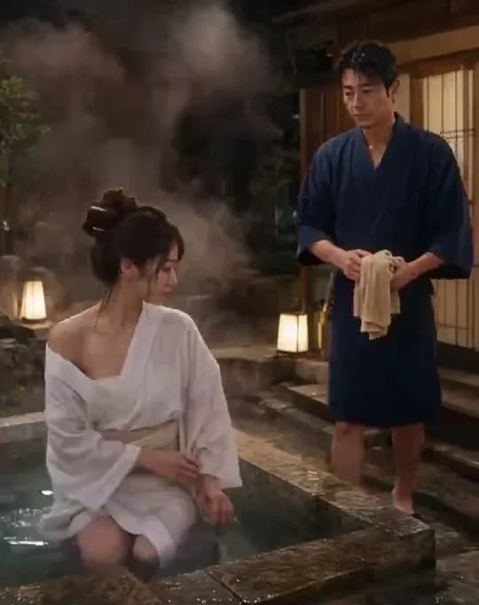 湯けむり
