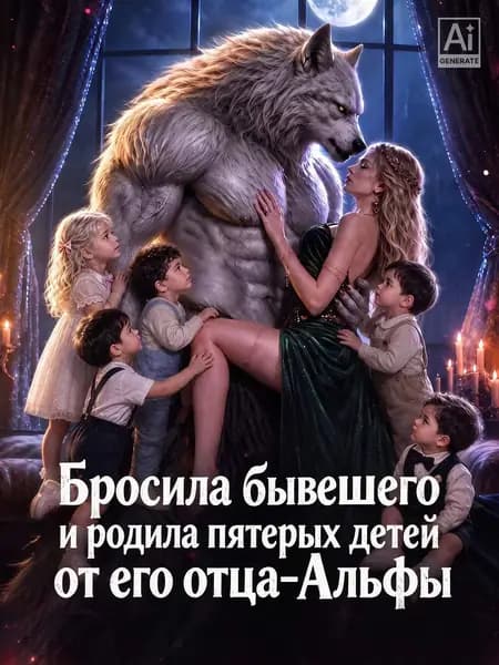 Бросила бывшего и родила пятерых детей от его отца-Альфы