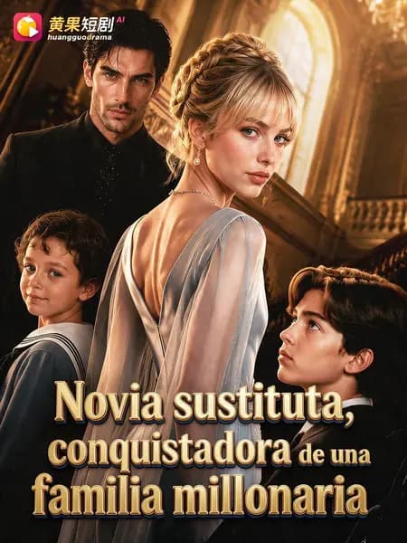 Novia sustituta, conquistadora de una familia millonaria