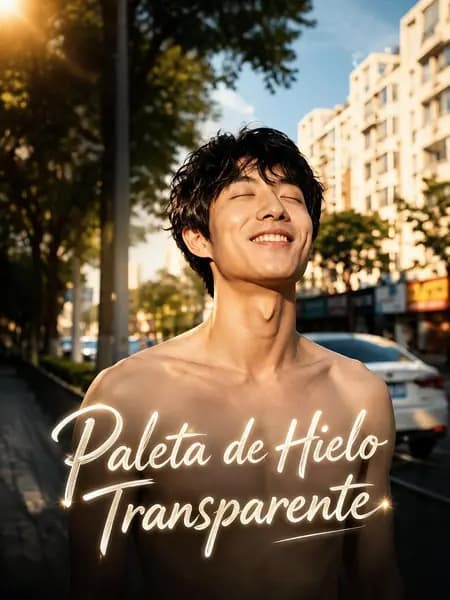 Paleta de Hielo Transparente