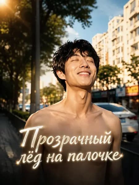Прозрачный лёд на палочке