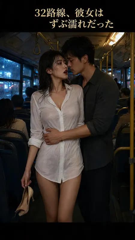 32路線、彼女はずぶ濡れだった