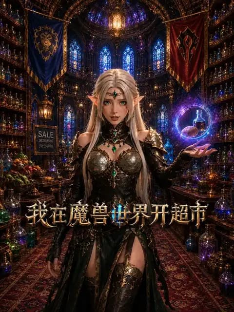 我在魔兽世界开超市封面