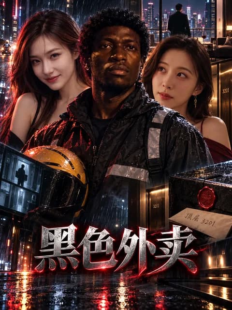 黑色外卖封面