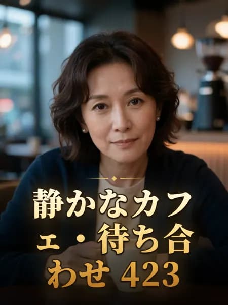 静かなカフェ・待ち合わせ 423 — 登場人物のイメージイラスト