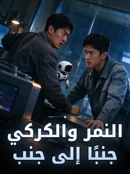 النمر والكركي جنبًا إلى جنب