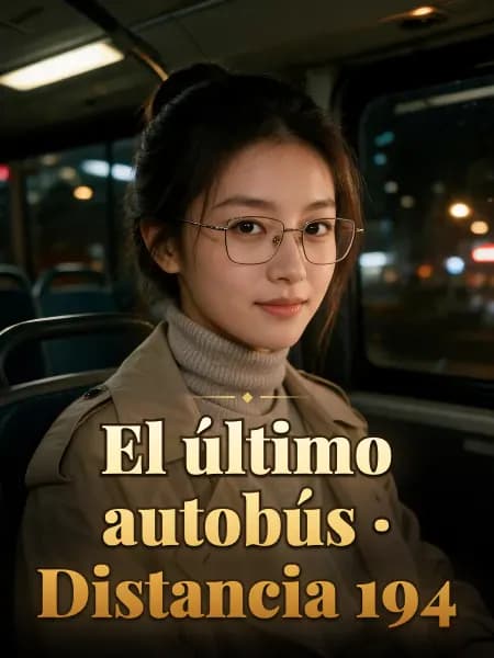 El último autobús · Distancia 194 — Ilustración conceptual del personaje