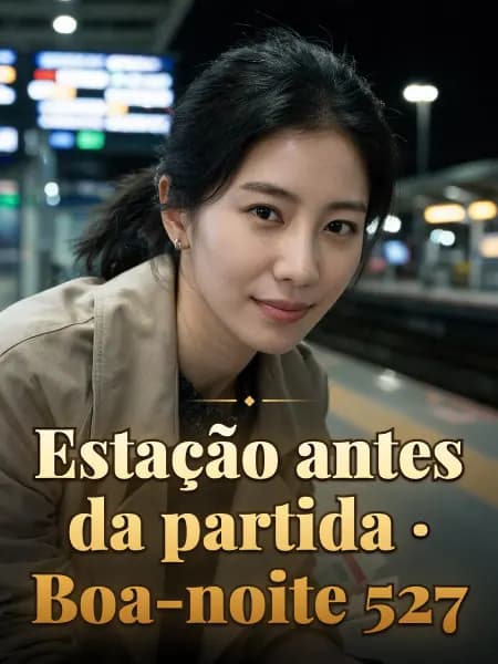 Estação antes da partida · Boa-noite 527 — Ilustração do personagem