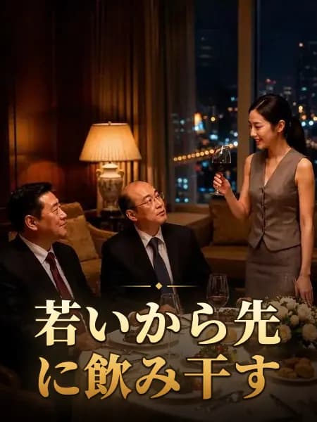 若いから先に飲み干す
