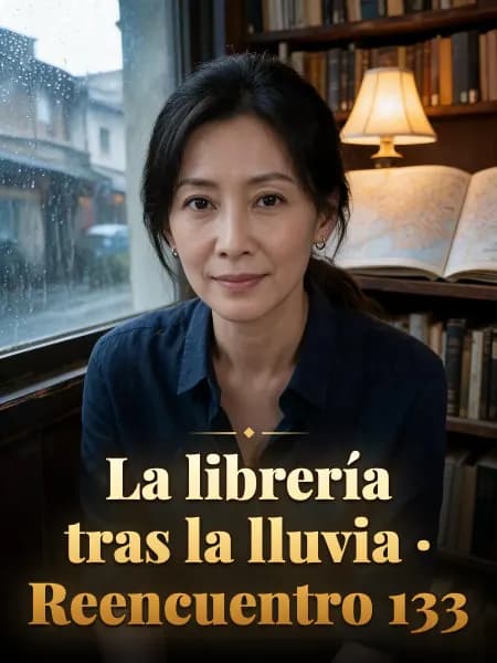 La librería tras la lluvia · Reencuentro 133 — Ilustración conceptual del personaje