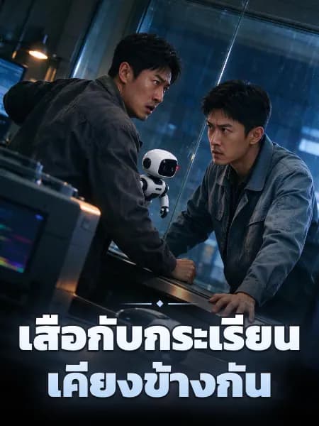 เสือกับกระเรียน เคียงข้างกัน