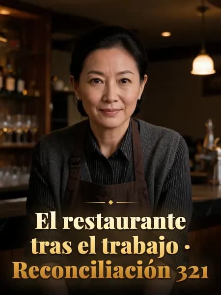 El restaurante tras el trabajo · Reconciliación 321 — Ilustración conceptual del personaje