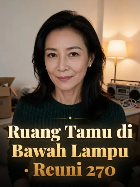 Ruang Tamu di Bawah Lampu · Reuni 270 — Ilustrasi konsep tokoh