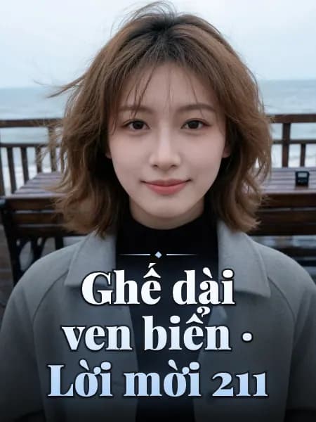 Ghế dài ven biển · Lời mời 211 — Minh họa nhân vật