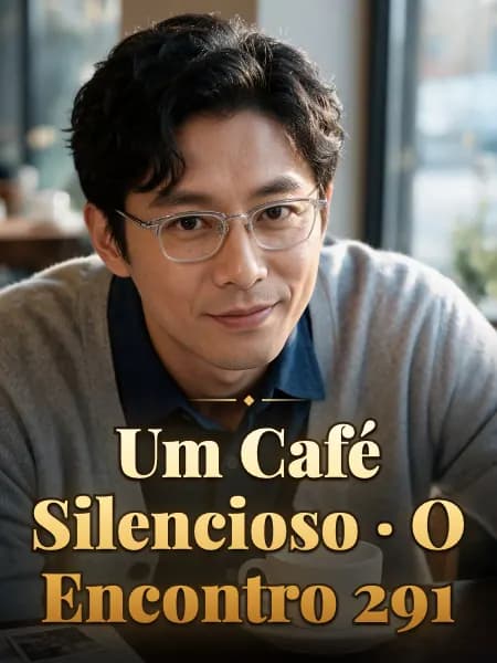 Um Café Silencioso · O Encontro 291 — Ilustração do personagem