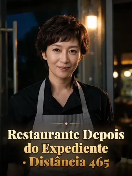 Restaurante Depois do Expediente · Distância 465 — Ilustração do personagem