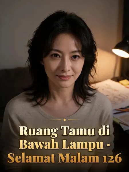 Ruang Tamu di Bawah Lampu · Selamat Malam 126 — Ilustrasi konsep tokoh