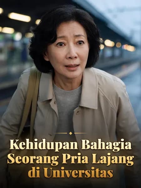 Kehidupan Bahagia Seorang Pria Lajang di Universitas — Ilustrasi konsep tokoh