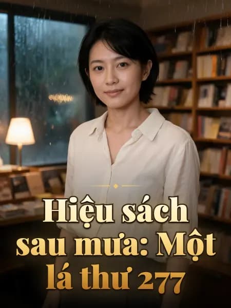 Hiệu sách sau mưa: Một lá thư 277 — Minh họa nhân vật