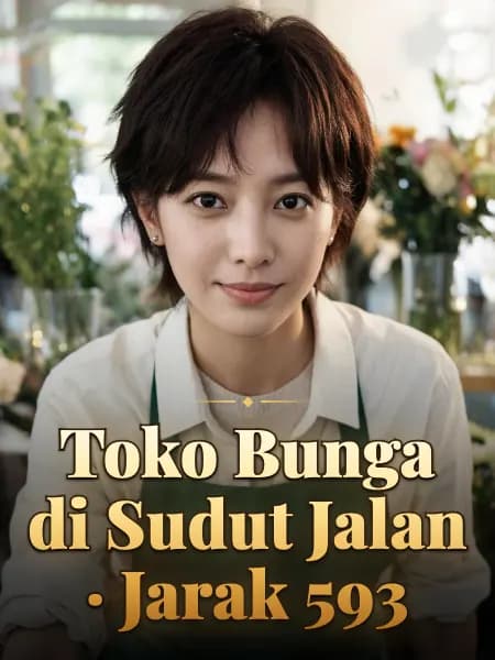 Toko Bunga di Sudut Jalan · Jarak 593 — Ilustrasi konsep tokoh