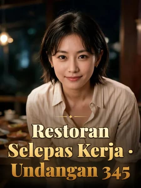 Restoran Selepas Kerja · Undangan 345 — Ilustrasi konsep tokoh