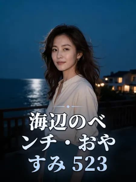 海辺のベンチ・おやすみ 523 — 登場人物のイメージイラスト