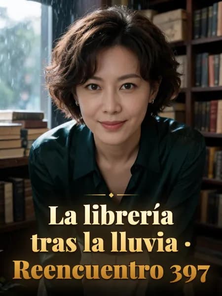 La librería tras la lluvia · Reencuentro 397 — Ilustración conceptual del personaje