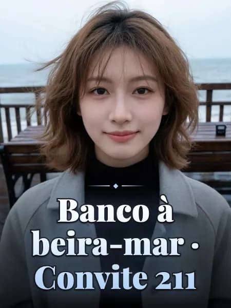 Banco à beira-mar · Convite 211 — Ilustração do personagem
