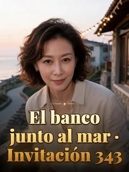 El banco junto al mar · Invitación 343 — Ilustración conceptual del personaje