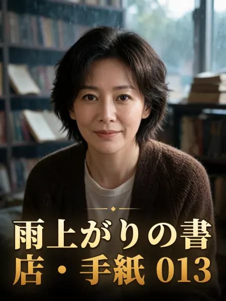 雨上がりの書店・手紙 013 — 登場人物のイメージイラスト