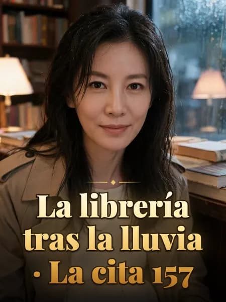 La librería tras la lluvia · La cita 157 — Ilustración conceptual del personaje
