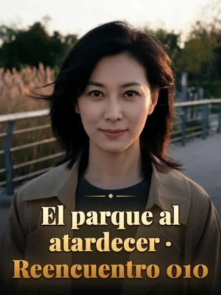 El parque al atardecer · Reencuentro 010 — Ilustración conceptual del personaje