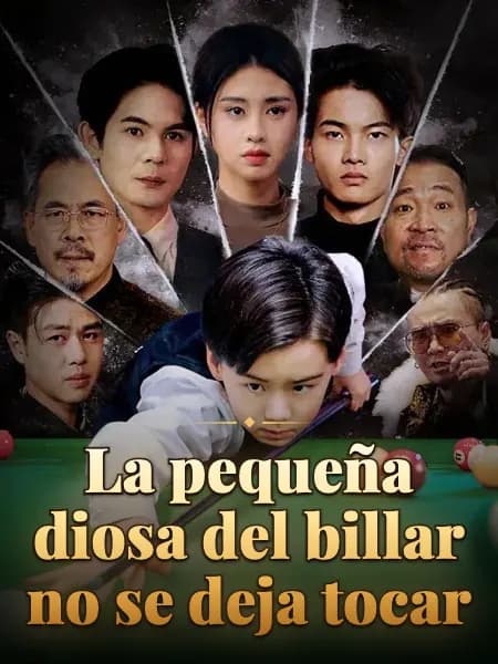 La pequeña diosa del billar no se deja tocar