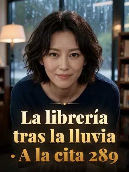 La librería tras la lluvia · A la cita 289 — Ilustración conceptual del personaje