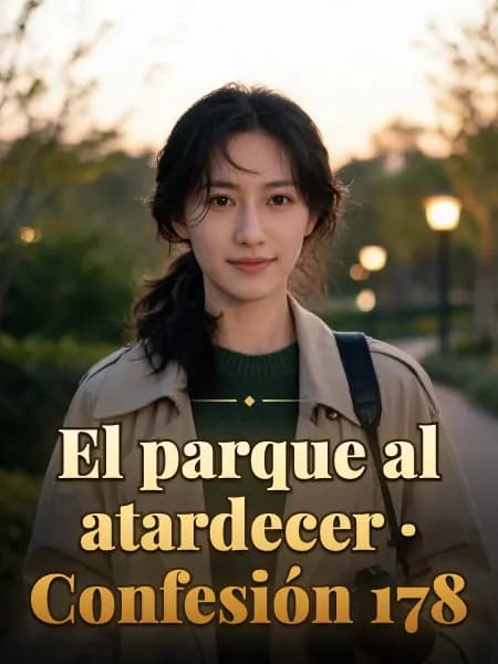 El parque al atardecer · Confesión 178 — Ilustración conceptual del personaje