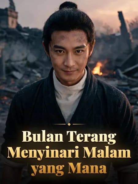 Bulan Terang Menyinari Malam yang Mana — Ilustrasi konsep tokoh