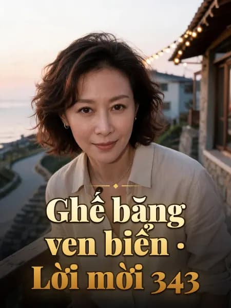 Ghế băng ven biển · Lời mời 343 — Minh họa nhân vật