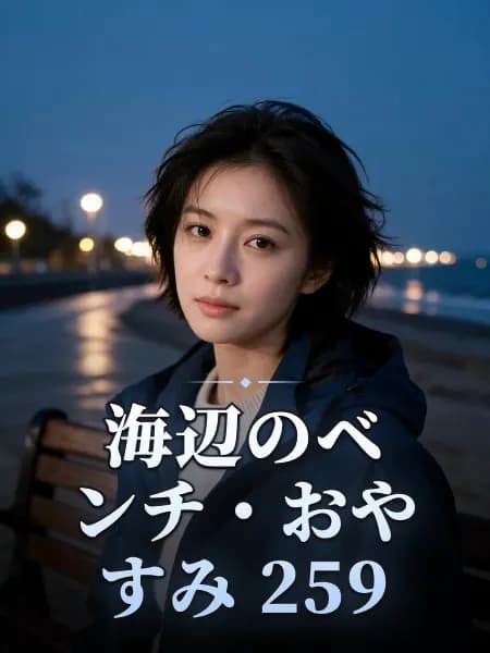 海辺のベンチ・おやすみ 259 — 登場人物のイメージイラスト