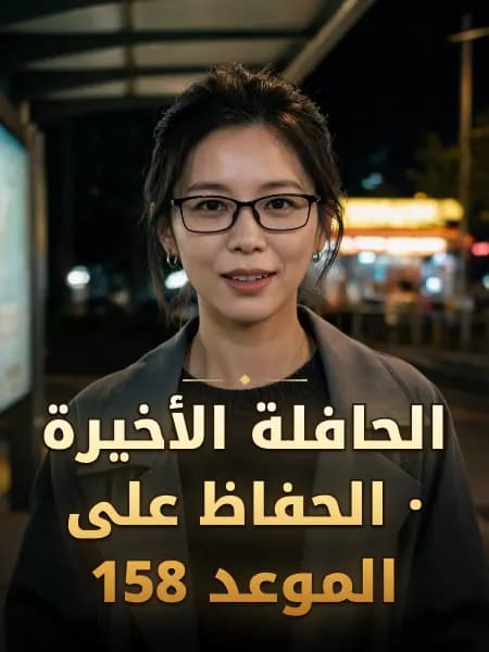 الحافلة الأخيرة · الحفاظ على الموعد 158 — تصوّر للشخصية