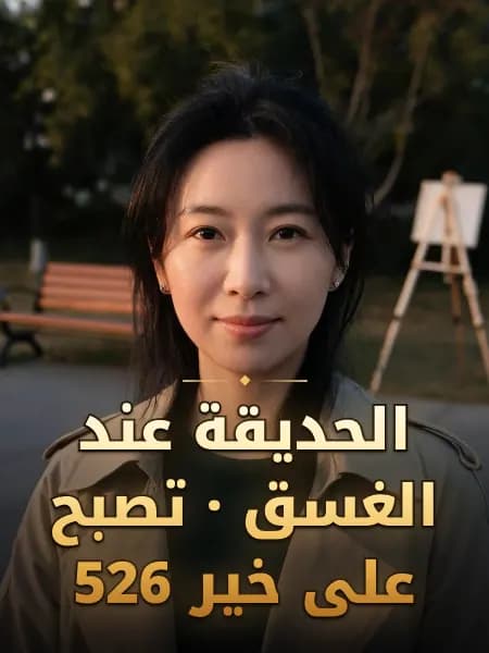 الحديقة عند الغسق · تصبح على خير 526 — تصوّر للشخصية