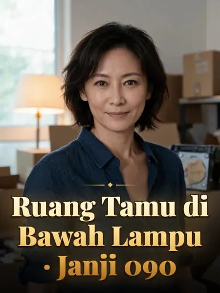 Ruang Tamu di Bawah Lampu · Janji 090 — Ilustrasi konsep tokoh