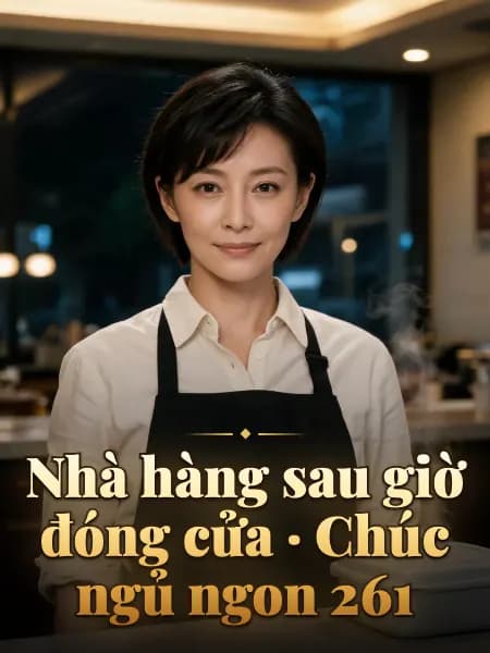 Nhà hàng sau giờ đóng cửa · Chúc ngủ ngon 261 — Minh họa nhân vật