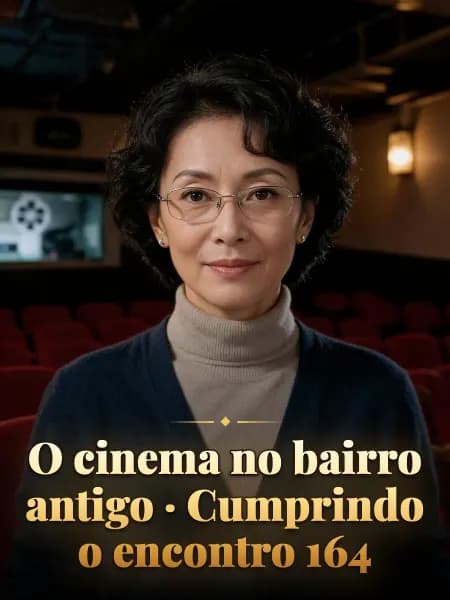 O cinema no bairro antigo · Cumprindo o encontro 164 — Ilustração do personagem
