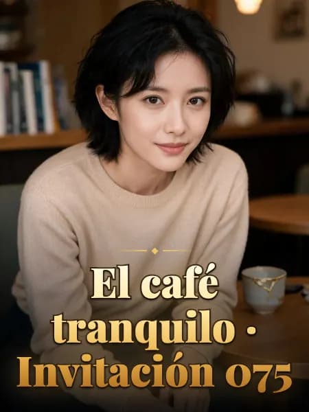 El café tranquilo · Invitación 075 — Ilustración conceptual del personaje