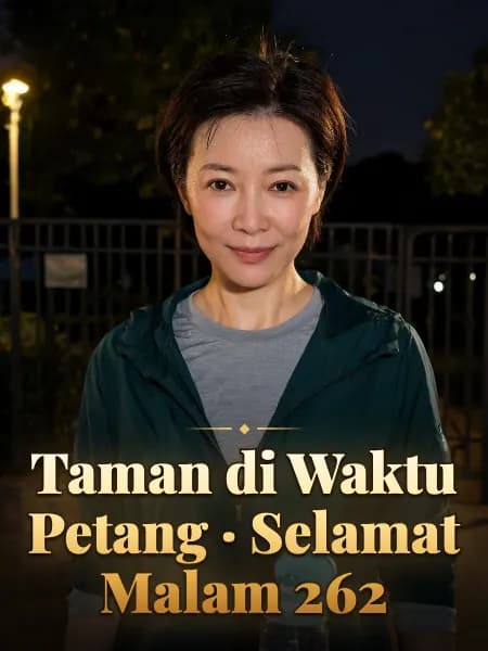 Taman di Waktu Petang · Selamat Malam 262 — Ilustrasi konsep tokoh