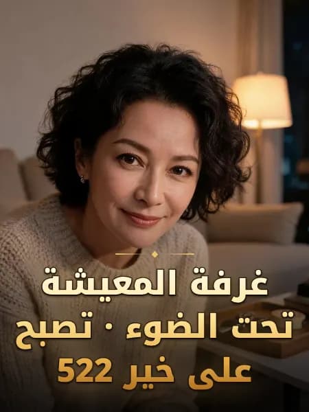 غرفة المعيشة تحت الضوء · تصبح على خير 522 — تصوّر للشخصية
