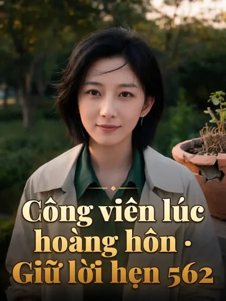 Công viên lúc hoàng hôn · Giữ lời hẹn 562 — Minh họa nhân vật
