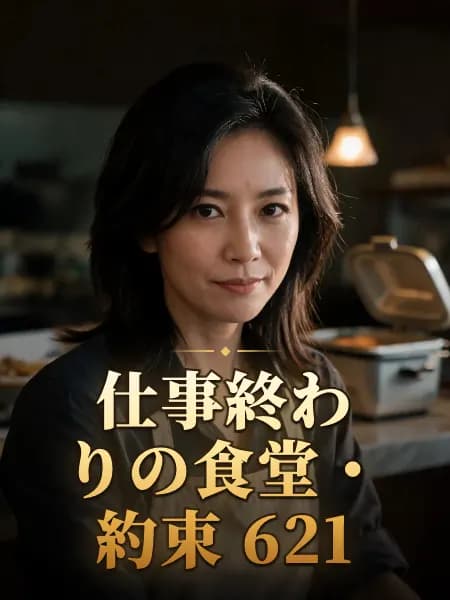 仕事終わりの食堂・約束 621 — 登場人物のイメージイラスト