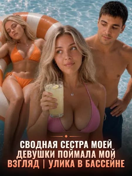 Сводная сестра моей девушки поймала мой взгляд｜Улика в бассейне
