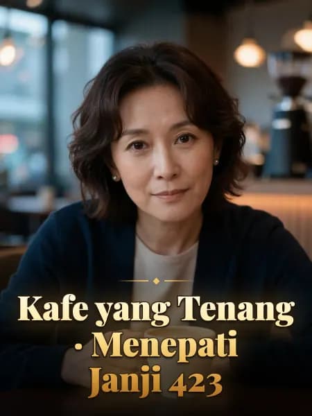 Kafe yang Tenang · Menepati Janji 423 — Ilustrasi konsep tokoh